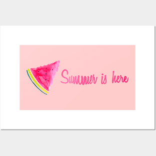 Summer is Here Posters and Art